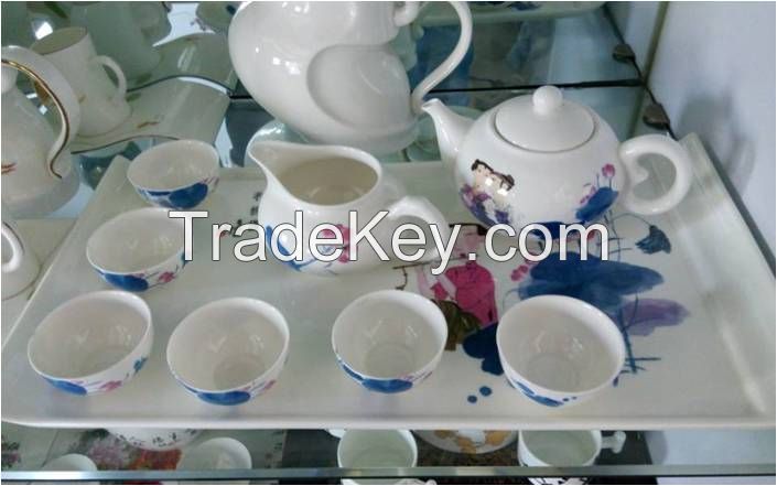 Daily Use Household Ceramic Tea Set