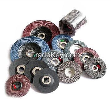flap disc/flap wheel with or without shank