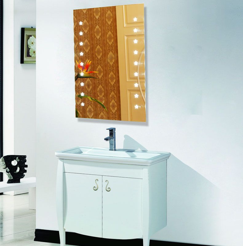 2014 Best Selling LED Bathroom Mirror with Pentagram Array