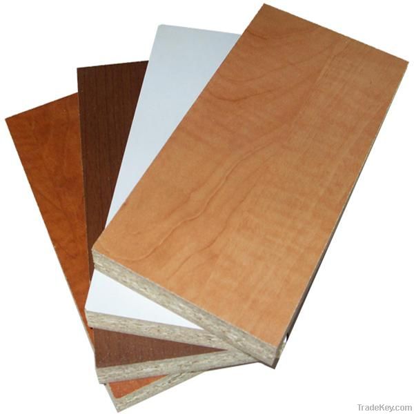 1220*2440mm melamine faced particle board chipboard flakeboard factory