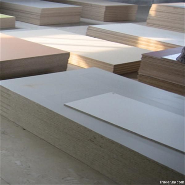 1830*2745mm melamine faced particle board chipboard flakeboard factory