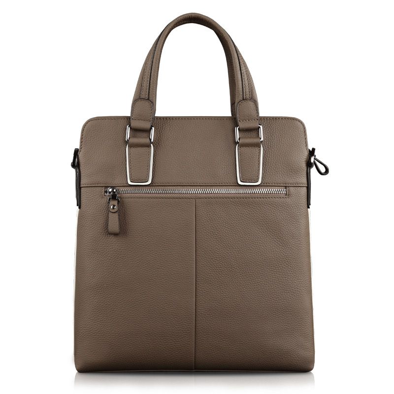 Genuine leather men's tote bag men's briefcase