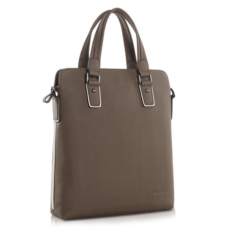 Genuine leather men's tote bag men's briefcase