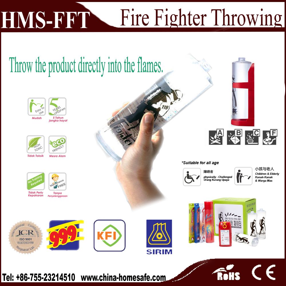 easy to use mini fire fighting liquid fire extinguisher