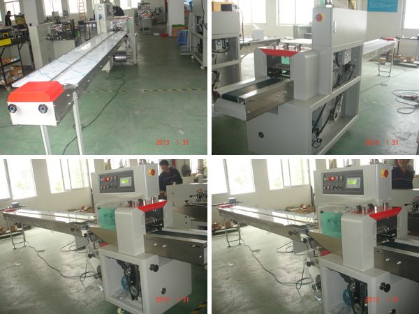 Ketian hot sale multi products automatic pillow packing machine