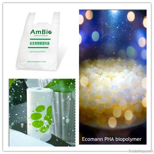 100% biobased and biodegradable PHA biopolymers