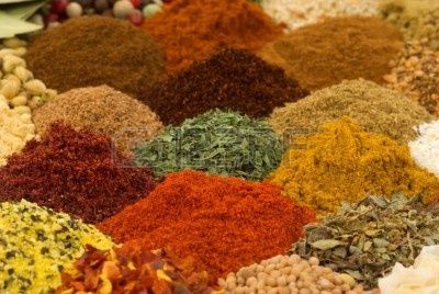 organic spices cerals from india
