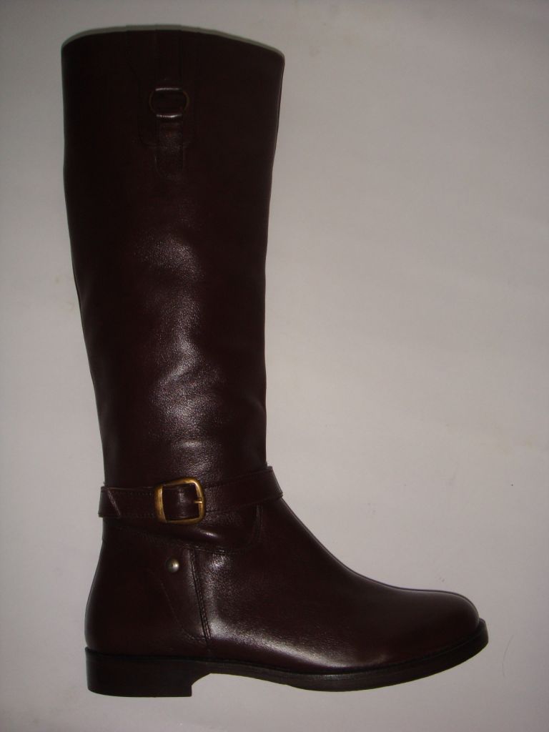 Ladies leather full boot