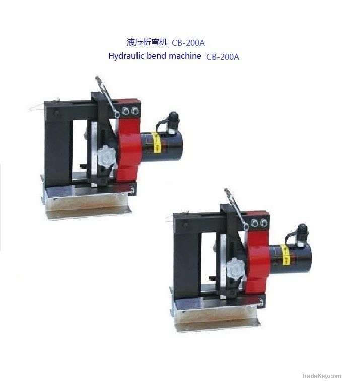 Copper hydraulic busbar bending machines