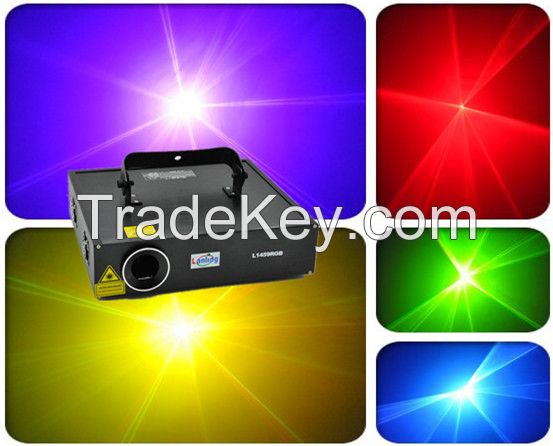 (L1459RGB) 150MW RGB ILDA Animation Laser Light