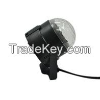 LXG121A  3*1W RGB Auto Sound Indoor Magic LED Crystal Ball Light