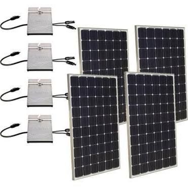 Grape Solar 1-Kilowatt Grid-Tie Solar Electric Power Kit GS-1000-KIT