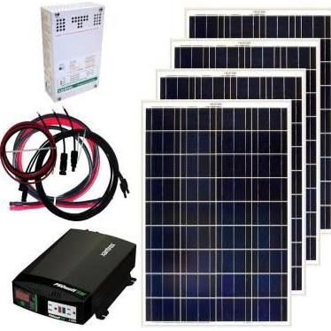 Grape Solar 400 Watt Off Grid Kit