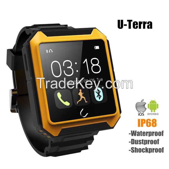 New three proofings smart watch with dialing, Sleep monitor, Pedometer