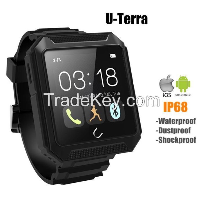 New three proofings smart watch with dialing, Sleep monitor, Pedometer