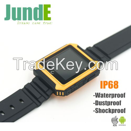 New three proofings smart watch with dialing, Sleep monitor, Pedometer