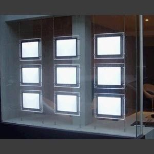 Hanging LED Slim Light Box for Window Display