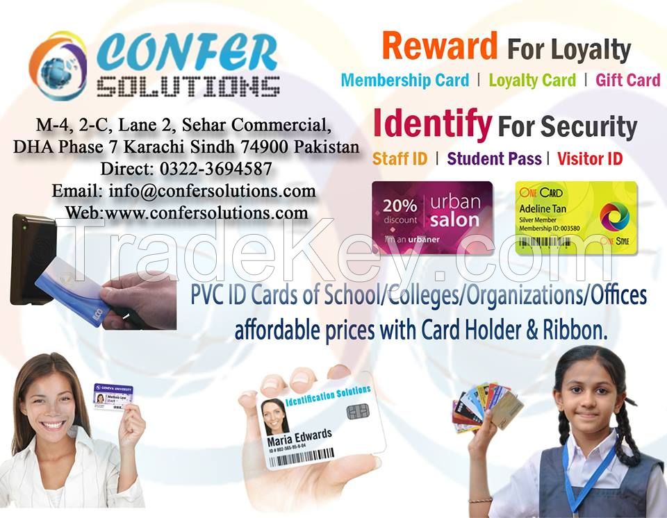 ID Cards, RFID Cards, Student Cards Printing Solutions