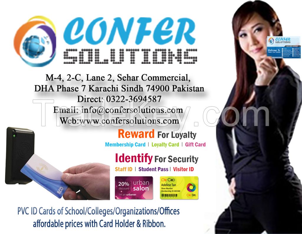 ID Cards Printing, RFID Cards, Printed RFID Cards, Blank Cards, PVC Cards