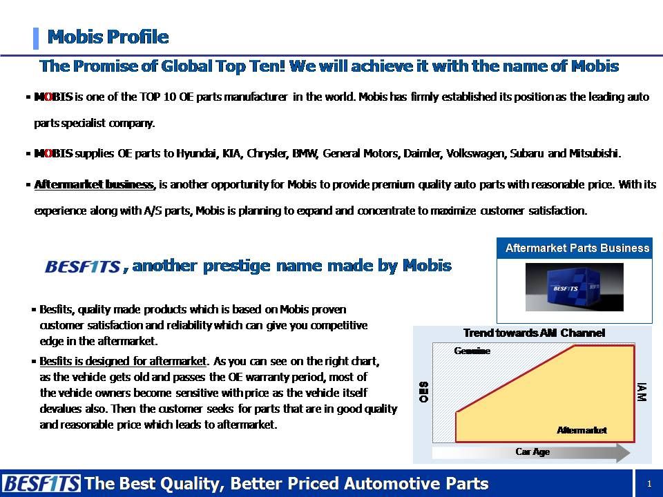 Besfits By MOBIS Parts Middle East, UAE