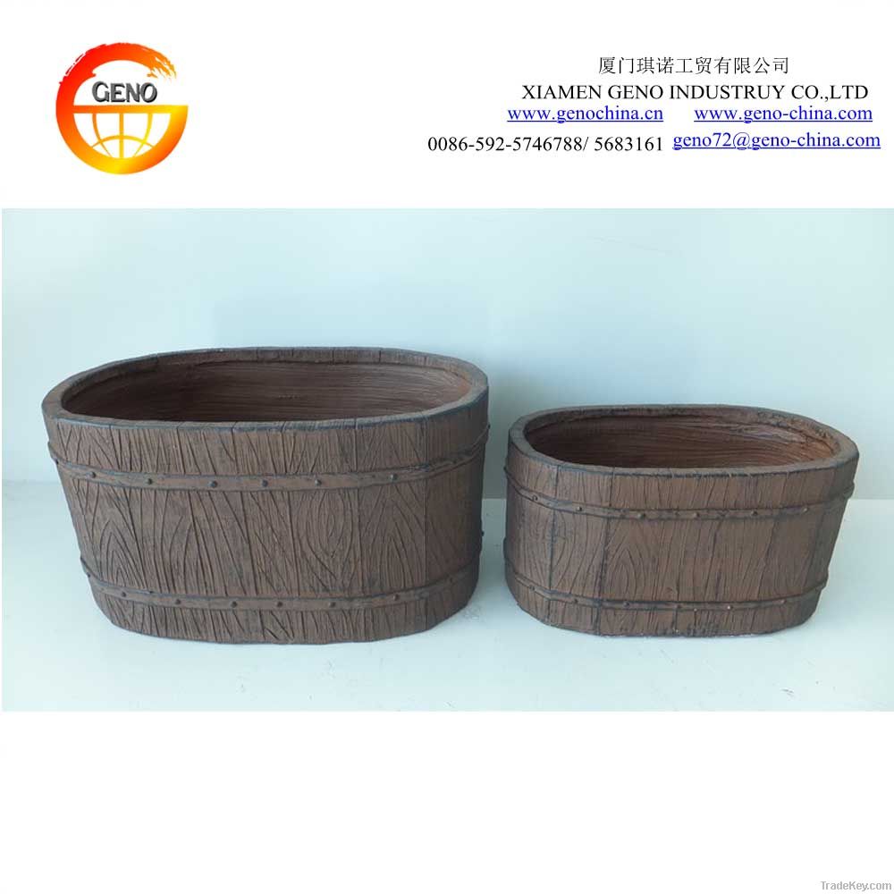 2014 Geno Best Seller Rustic Wooden Pot