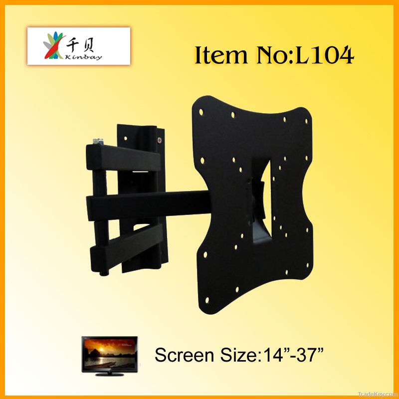 Popular full motion tv wall mount bracket