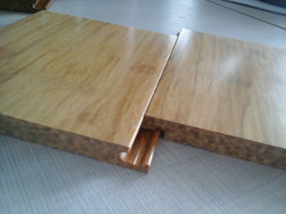 carbonized natural or stained color bamboo flooring
