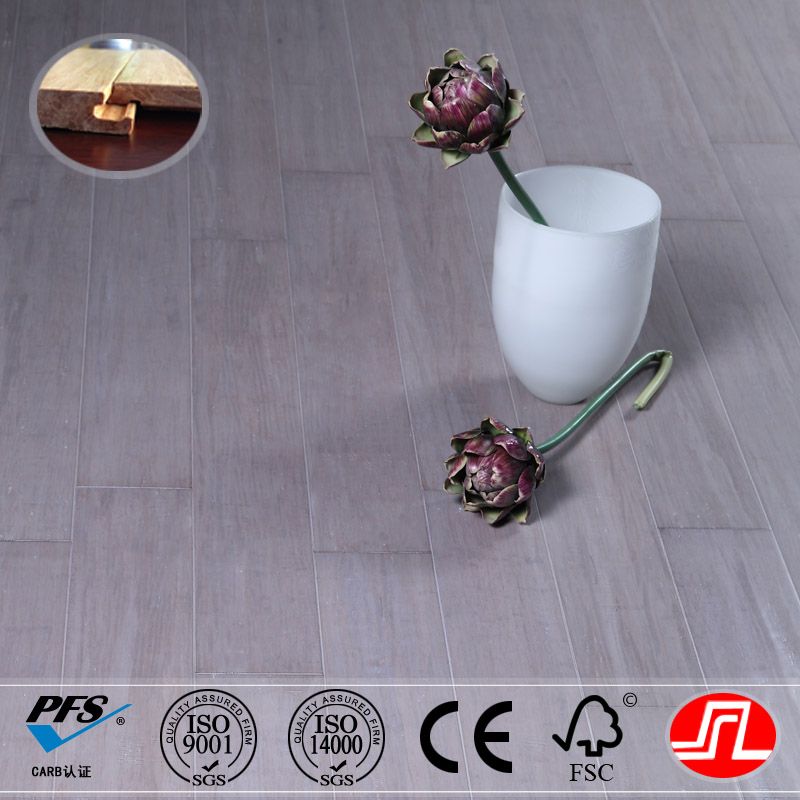 FSC,CE certificate passed strand woven click white bamboo flooring