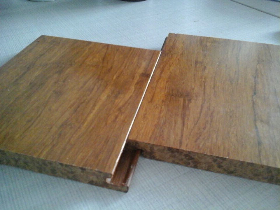 carbonized natural or stained color bamboo flooring
