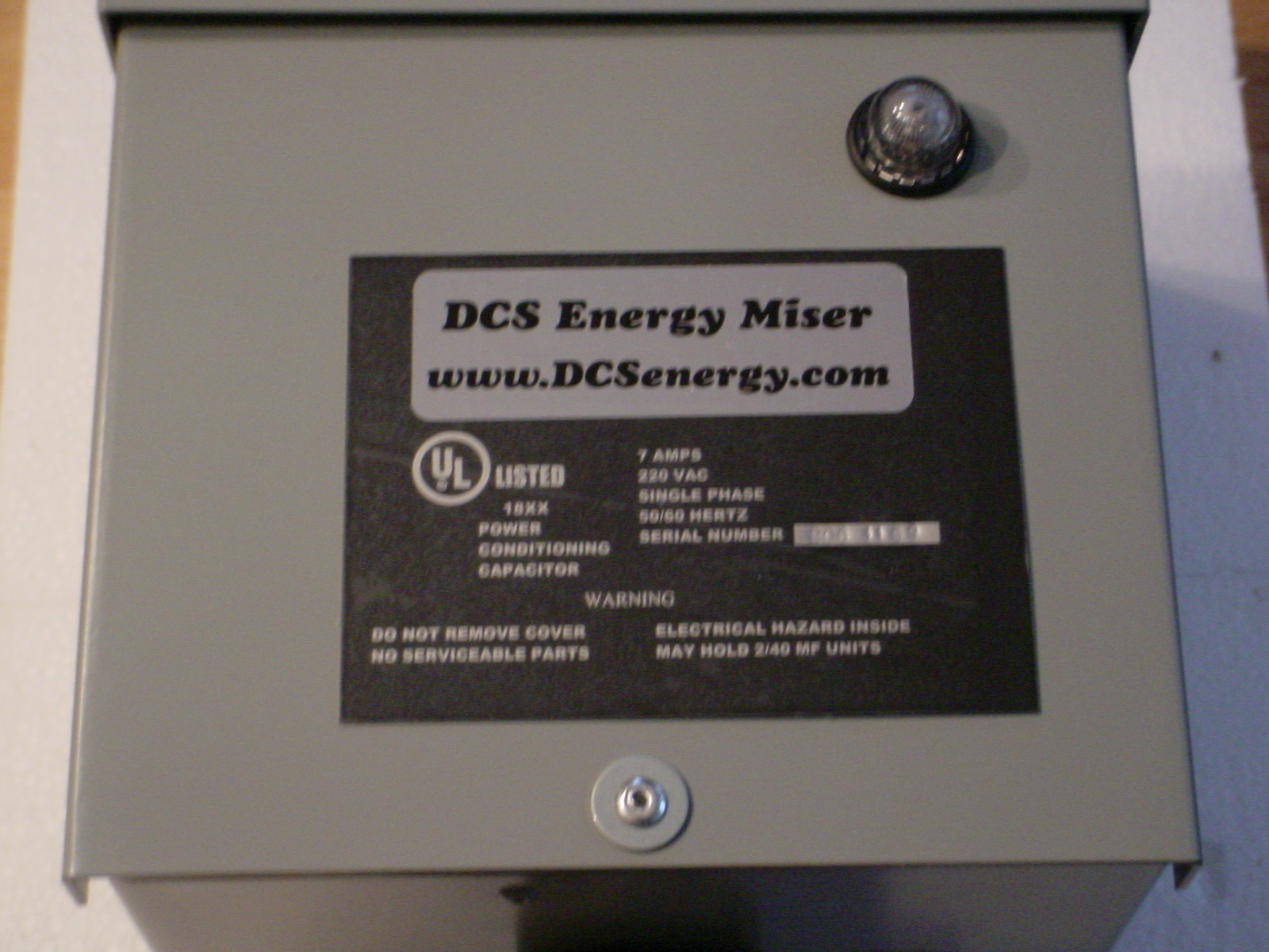 DCS Energy Miser Residential & Single Phase Unit