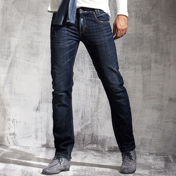 Concise 100% Cotton Man Pants Jeans