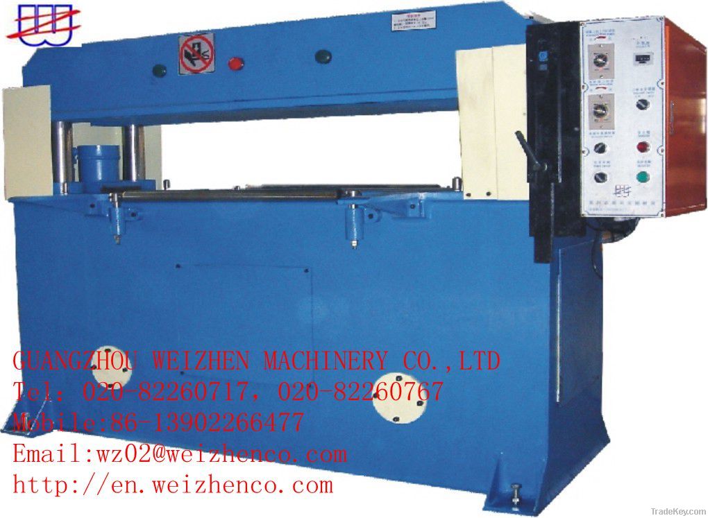 Precise 4-column hydraulic cutting machine