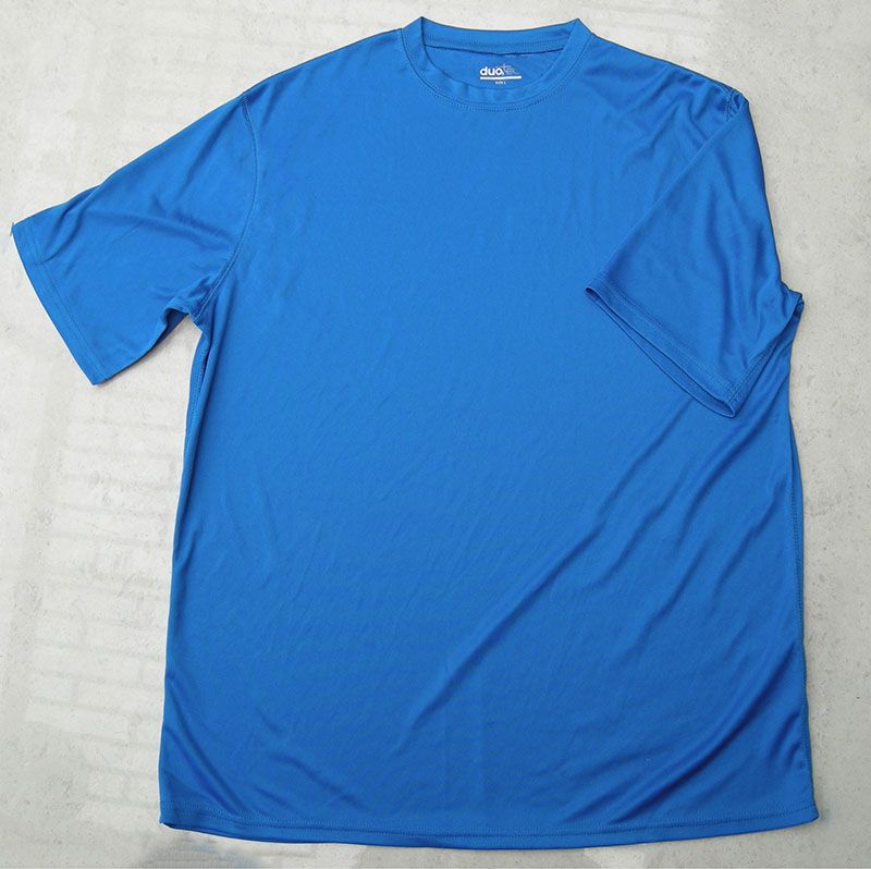   100% polyester men's  dry fit t-shirts