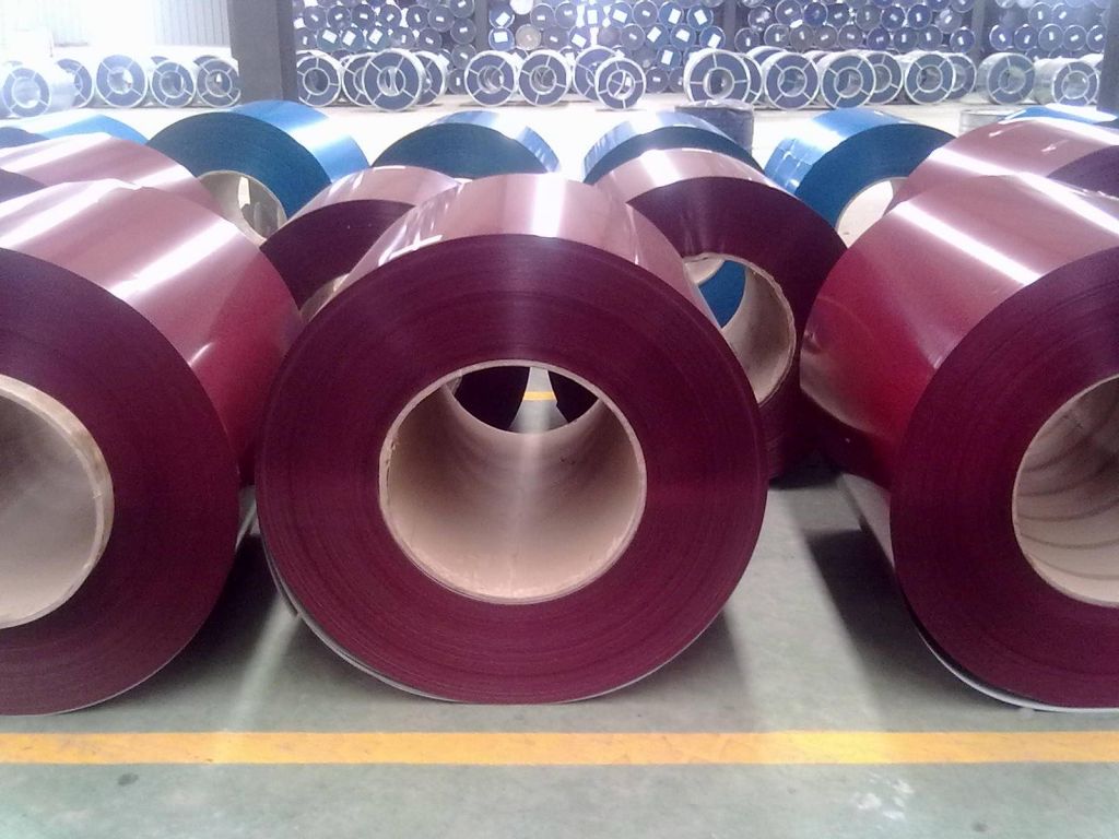 PPGI GI color coated zinc steel sheet coil high quality 