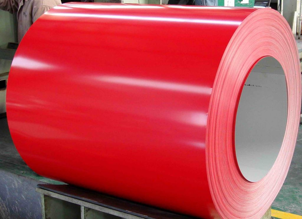 PPGI GI color coated zinc steel sheet coil environment friendly 