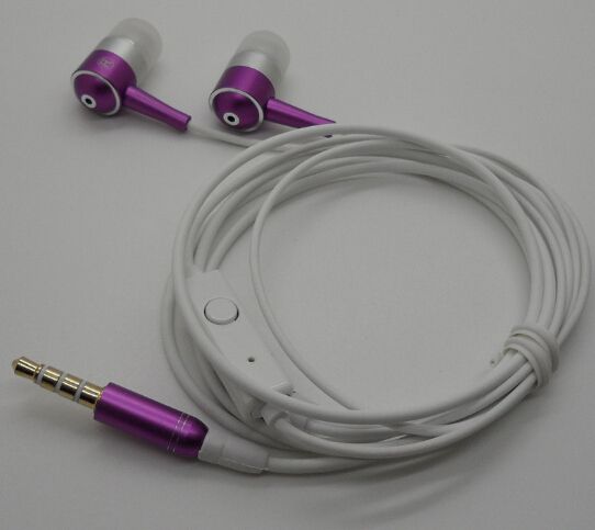 Factory price high quality stereo wired mobile phone earphone with mic and voice control