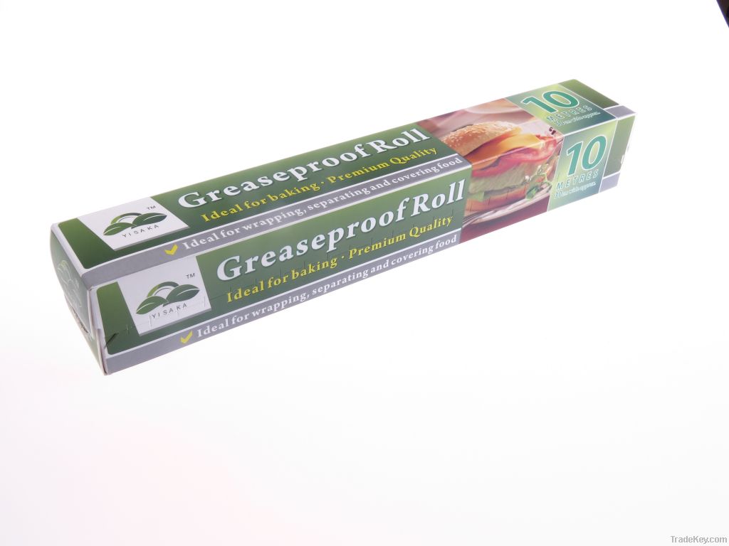 food grade greaseproof paper roll