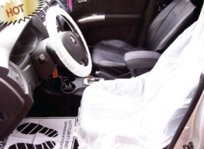 Plastic  car seat covers,clean kits