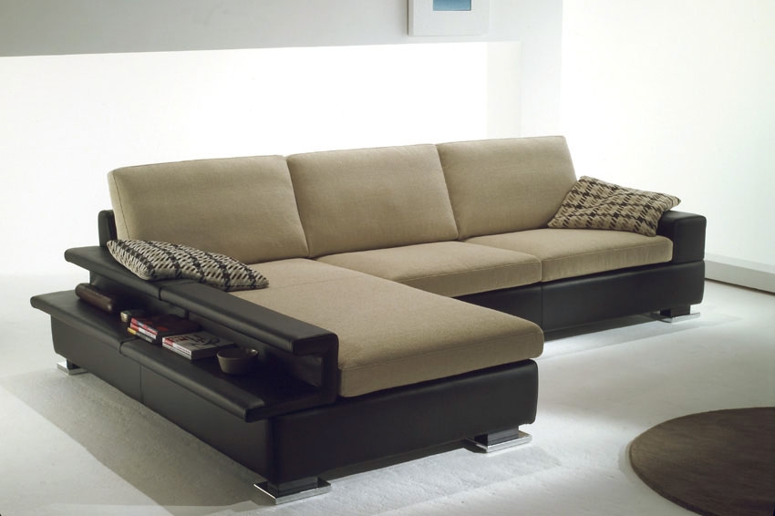 Roches Bobois and Cuir Center leather sofa (famous)