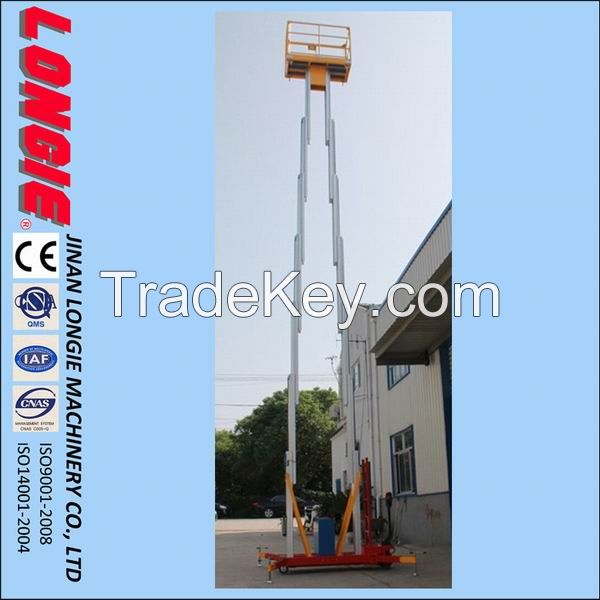 LISJL0.2-12 Aluminium hydraulic man lift