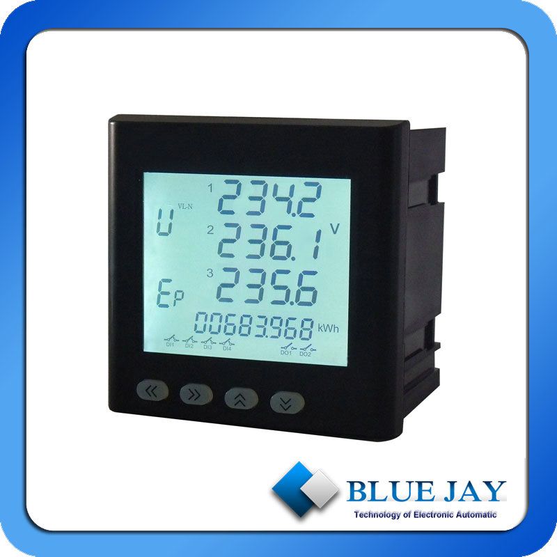 BJ194Z-9SY Multi-function Power Meter, Three Phase Parameter Measurement with RS485 Communication port