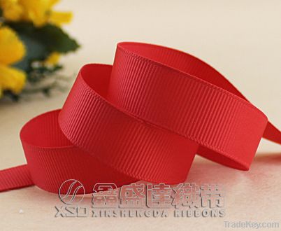 Factory High Quality Wholesale Polyester Satin Grosgrain Ribbon