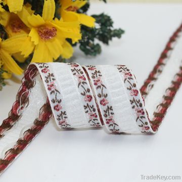 The most popular polyester jacquard ribbon with logo