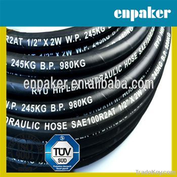 China manufacturer Zhejiang enpaker high presure rubber hydraulic hose