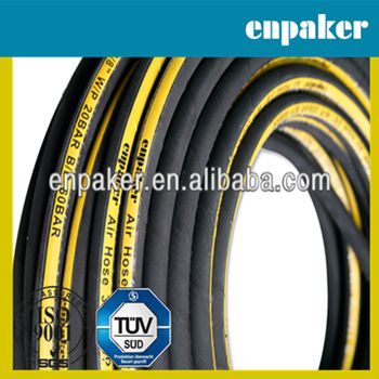 Zhejiang enpaker certificate fabric braided rubber air hose