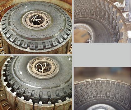 All Steel Giant Tyre Segment Mould