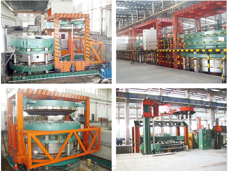 All Steel Giant Tyre Hydraulic Vulcanizing Machine