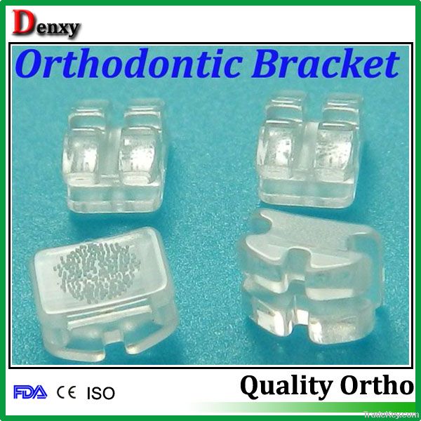 Denxy metal ceramic sapphire bracket dental braces