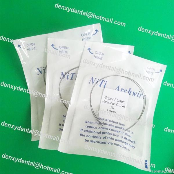 Hot Sell Dental Arch Wire Super Elastic NITI Arch Wires