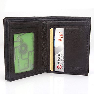 Men's Short Leather Wallet Purse